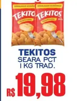 Supermercado Vitorino Tekitos seara pct trad. oferta