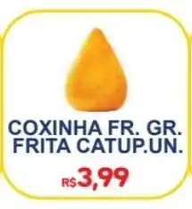 Supermercado Vitorino Coxinha fr. gr. frita catup.un. oferta