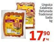 Tenda Atacado Sadia - linguiça calabresa defumada tradicional oferta