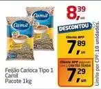Tenda Atacado Camil - feijão carioca tipo 1 oferta