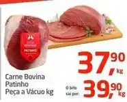 Tenda Atacado Montana - carne bovina patinho peça a vácuo oferta
