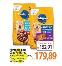 Atacadão Pedigree - alimento para cães oferta