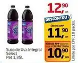 Tenda Atacado Select - suco de uva integral oferta
