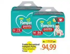 Pampers - fralda descartável pants