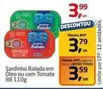 Tenda Atacado Sardinha ralada em oleo ou com tomate oferta