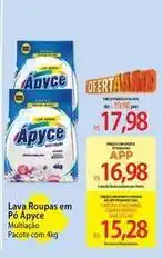 Atacadão Apyce - lava roupas em pó oferta