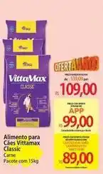 Atacadão Vittamax - alimento para cães classic oferta