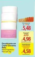 Atacadão Giovanna baby - desodorante em creme oferta