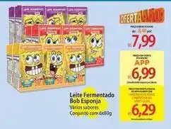 Atacadão Bob esponja - leite fermentado oferta