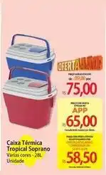 Atacadão Soprano - caixa térmica tropical oferta