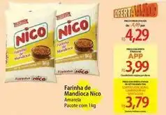 Atacadão Nico - farinha de mandioca oferta