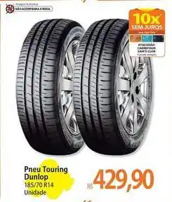 Atacadão Dunlop - pneu touring oferta
