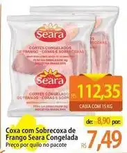 Atacadão Seara - coxa com sobrecoxa de frango congelada oferta