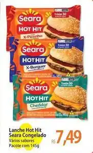 Atacadão Seara - lanche hot hit oferta