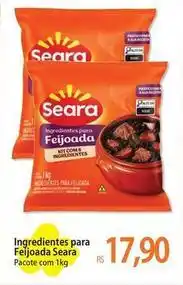 Atacadão Seara - ingredientes para feijoada oferta