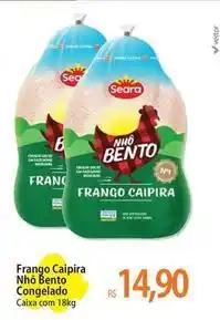 Seara - frango caipira nho bento congelado