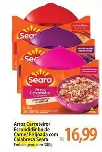 Atacadão Seara - arroz escondidino de carne/ feijoda com caltra oferta