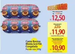 Atacadão Ice - carne bovina moida gra filé congelada oferta