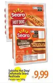 Seara - salsicha hot dog/ defumada