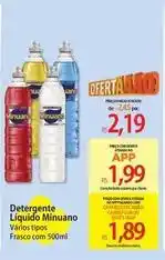 Atacadão Minuano - detergente líquido oferta