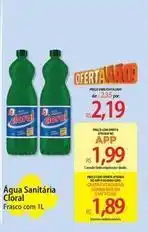 Atacadão Cloral - água sanitária oferta