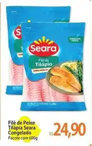 Atacadão Seara - filé de peixe tilápia oferta