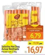 Atacadão 1500 - salsicha hot dog oferta