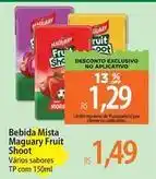 Atacadão Maguary - bebida mista fruit shoot oferta