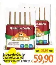 Atacadão Coalhada - espeto de queijo oferta