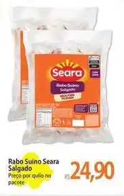 Atacadão Seara - rabo suíno oferta