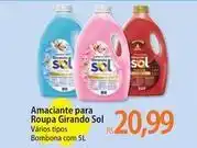 Atacadão Girando sol - amaciante para roupa oferta
