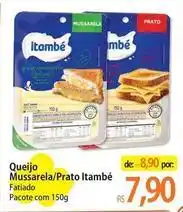 Atacadão Itambe - queijo mussarela/prato oferta