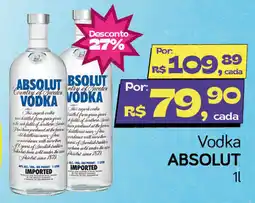 Cometa Supermercados Vodka absolut oferta