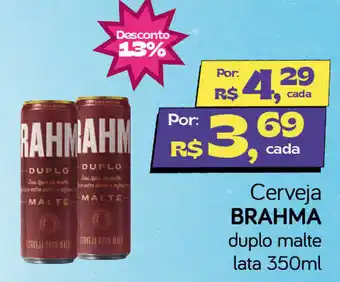 Cometa Supermercados Cerveja brahma duplo malte oferta