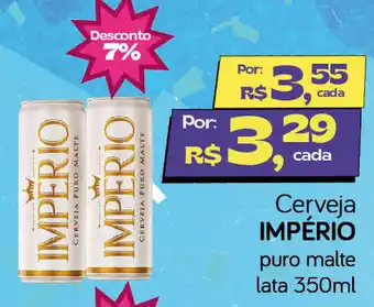 Cometa Supermercados Cerveja império puro malte oferta