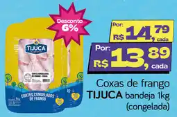 Cometa Supermercados Coxas de frango TIJUCA bandeja oferta