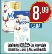 Dovale Leite Condensado Nestle 395G Lata Moca Ou Leite Condensado Nestle 395G Tp Moca Semidesnatado oferta