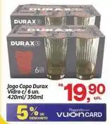 Fort Atacadista Duralex - jogo copo vidro c/6 un oferta