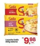 Fort Atacadista Sadia - lasanha 600g sabores oferta