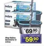 Fort Atacadista Nobre - mop rotatorio 13 litros oferta