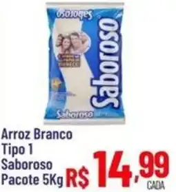 Max Atacadista Arroz branco tipo 1 saboroso oferta