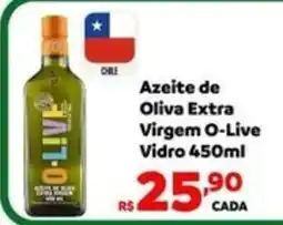 Max Atacadista Azeite de Oliva Extra Virgem O-Live Vidro oferta