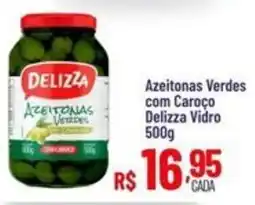 Max Atacadista Azeitonas Verdes com Caroço Delizza Vidro oferta