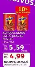 Assaí Atacadista Nestlé - achocolatado em po nescau oferta