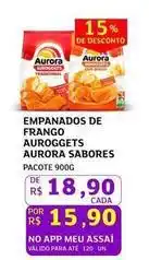 Assaí Atacadista Aurora - empanados de frango oferta