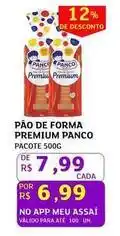 Assaí Atacadista Panco - pão de forma premium oferta