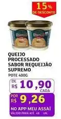 Assaí Atacadista Supremo - queijo processado sabor requeijão oferta