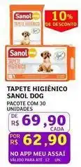 Assaí Atacadista Sanol - tapete higienico oferta