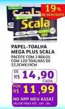 Assaí Atacadista Scala - papel-toalha mega plus oferta
