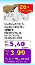Assaí Atacadista Grand hotel - guardanapo oferta